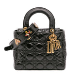 Small Crinkled Patent Cannage My ABCDior Lady Dior